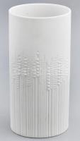 Rosenthal modern porcelán váza. Biszkvit, jelzett, hibátlan 20 cm