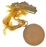 1924. "Magyar Amateur Mágusok Egyesülete" zománcozott bronz medál hátlapon "MORZSÁNYI...