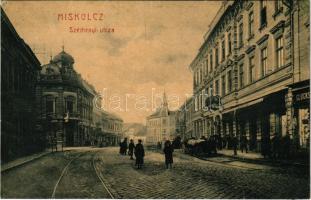 Miskolc, Széchenyi utca, üzletek. W.L. 1086. (r)