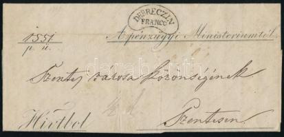 1849. február 26., Duschek Ferenc (1797-1873), az 1848/49-es forradalom és szabadságharc pénzügymini...