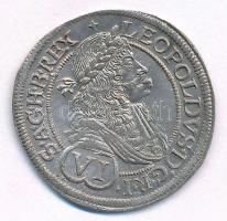 Ausztria 1682MM 6kr Ag "I. Lipót" (3,13g) T:UNC,AU kissé hullámos lemez Austria 1682MM 6 Kreuzer Ag "Leopold I" (3,13g) C:UNC,AU slightly wavy coin Krause KM#1185