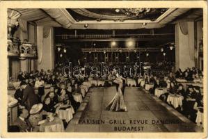 1941 Budapest VI. Parisien Grill Revue Dancing, belső. Paulay Ede utca 35. (EK)