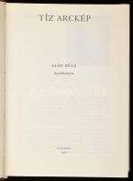 Saád Béla: Tíz arckép. 1983, Ecclesia. Kiadói egészvászon kötés, sérült papír védőborítóval, jó álla...