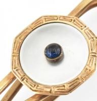 Arany (Au) 14K nyakkendőtű, jelzett, h: 4 cm, bruttó: 4,5 g