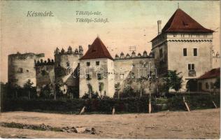 1913 Késmárk, Kezmarok; Thököly zámek / Thököly vár / castle (fl)