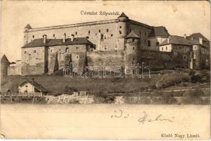 1901 Zólyom, Zvolen; vár. Nagy László kiadása / castle (EK)