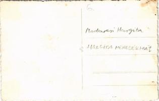 Madarasi-Hargita, Harghita-Madaras; menedékház, síelők, téli sport / tourist house, winter sport, sk...