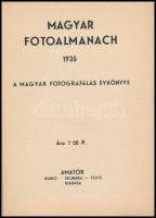 1935 Magyar fotó almanach. A magyar fotografálás évkönyve. Bp.,(1935),"Amatőr Rádió" - Tec...