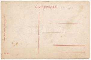 Petrozsény, Petrosany, Petrosani; Kossuth Lajos utca. Herz Henrik kiadása / street view (fl)