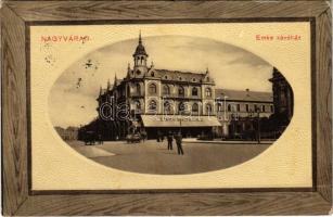 1910 Nagyvárad, Oradea; Emke kávéház, Adriai biztosító / café, insurance company (EK)