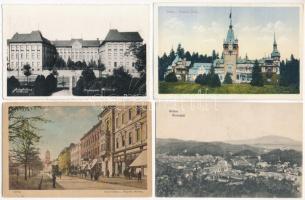 9 db RÉGI erdélyi város képeslap / 9 pre-1945 Transylvanian town-view postcards