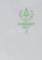 Hollóházi Vasutasok Szakszervezete Vasutas kupa '79 dísztál, jelzéssel, kopással, d: 18 cm