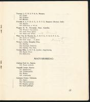 1939 VI. Nemzetközi művészi fényképkiállítás. 1939. szeptember - október. Sopron - Szombathely (Hong...