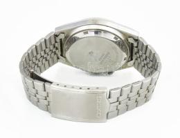 Seiko automata férfi karóra, dátumkijelzővel, jó állapotú, működik, számlap d: 30 mm