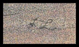 FL jelzéssel: Antik jelenet. Litográfia, papír. Paszpartuban 13x10 cm