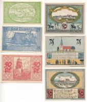 Németország / Weimari Köztársaság / Diepholz 1920-1921. 6db klf szükségpénz T:UNC,AU
Germany / Weim...