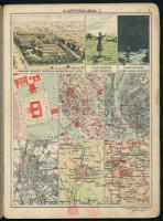 cca 1938 Polgári iskolai atlasz. Teljesen átdolgozott kiadás. Szerk.: Cholnoky Jenő, Erődi Kálmán, G...