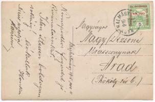 1915 Nagyhalmágy, Halmagiu; Szerbvölgyi malom, vízimalom / watermill. photo (vágott / cut)