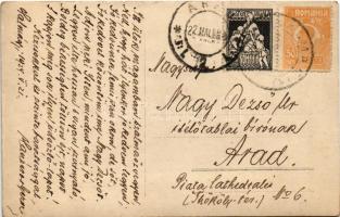 1924 Nagyhalmágy, Halmagiu; kirándulás, lovaglás / horse riding. photo (fl)