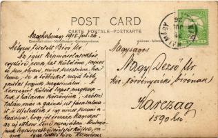 1915 Nagyhalmágy, Halmagiu; családi ház udvara / family photo (EK)