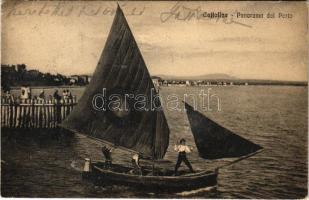 1926 Cattolica, Panorama dal Porto / port (b)