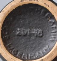 Reto német váza, mázas kerámia, jelzett, hibátlan 18 cm