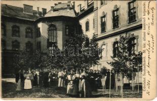 1904 Szabadka, Subotica; M. kir. állami tanítónő képezde. Wilheim Samu kiadása / teachers&#039; training institute (EM)