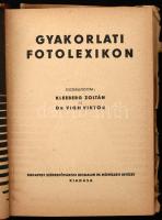 Vegyes fotózással kapcsolatos könyvtétel, 8 db, közte: 
6 db Hevey Iván által írt, a HAFA könyvtárb...