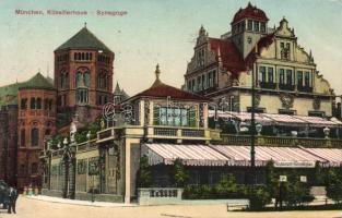 München synagogue and Restaurant Künstlerhaus