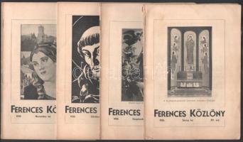 1935 Ferences Közlöny 8 száma