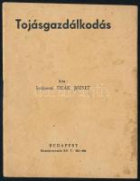 keöpeczi Deák József: Tojásgazdálkodás. Bp., é.n., szerzői kiadás (Hunnia-ny.), 30+(2) p. Kiadói tűzött papírkötés, kissé foltos borítóval.