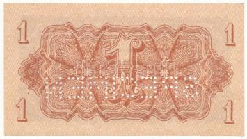 Csehszlovákia 1944. 1K "EP 938746", "SPECIMEN (MINTA)" perforációval T:UNC,AU / ...