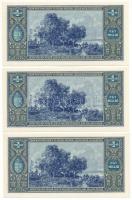 1945. 1.000.000P (10x) három részletben sorszámkövetők "N 108 060738 - N 108 060753" T:AU ...