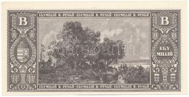 1946. 1.000.000BP (10x) T:AU / Hungary 1946. 1.000.000 Bilpengő (10x) C:AU 
Adamo P37