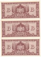 1946. 100.000BP (10x) T:AU / Hungary 1946. 100.000 Bilpengő (10x) C:AU Adamo P36