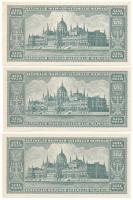 1946. 100.000.000MP (10x) T:AU / Hungary 1946. 100.000.000 Milpengő (10x) C:AU 
Adamo P33