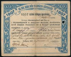 1907 Gróh István (1867-1936) iparművész, művészettörténész, az Országos Magyar Királyi Iparművészeti...