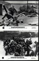 cca 1963 ,,Szökésben" című szovjet film jelenetei és szereplői, 19 db vintage produkciós filmfo...