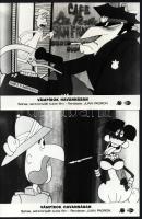 cca 1985 ,,Vámpírok Havannában" című kubai - spanyol - német rajzfilm jelenetei, 6 db vintage p...