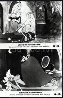 cca 1985 ,,Vámpírok Havannában" című kubai - spanyol - német rajzfilm jelenetei, 6 db vintage p...