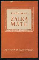 Illés Béla: Zalka Máté. (Bp.), 1945, Officina, 30+(2) p. Kiadói papírkötés, kissé sérült borítóval, sérült, kijáró címlappal.