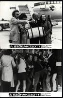 cca 1970 ,,A szórakozott" című francia filmvígjáték jelenetei és szereplői (főszereplő Pierre R...