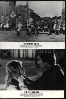 cca 1972 ,,Tecumseh - indiánok harci szövetsége" című NDK westernfilm jelenetei és szereplői, 1...