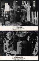 cca 1972 ,,Tecumseh - indiánok harci szövetsége" című NDK westernfilm jelenetei és szereplői, 1...