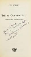 Gál Róbert: Túl az Óperencián... Kálmán Imre regényes élete. Bp., 2004, K.u.K. Kiadó. Fekete-fehér k...