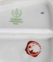 Hollóházi daru pár, jelzéssel hibátlan, m: 18 cm