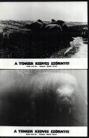 cca 1977 ,,A tenger kedves szörnyei" című olasz film jelenetei és szereplői, 11 db vintage prod...