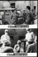 cca 1972 ,,A tábornok állva alszik" című olasz film jelenetei és szereplői, 15 db vintage produ...