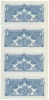 Csehszlovákia 1944. 5K (2x) sorszámkövetők "BT 763189 - BT 763195" T:F szép papír / Czecho...