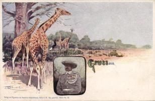 German colony Major Leuwein